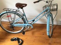 everyday trinity women's hybrid bike 700c